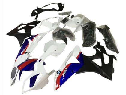 2009-2014 BMW S1000RR Blue Red White Fairing Kit
