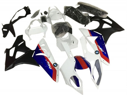 2009-2014 BMW S1000RR Blue Red White Fairing Kit