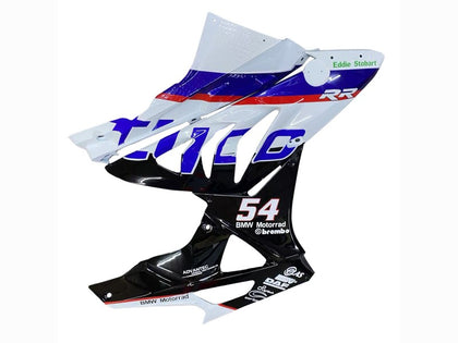 2009-2014 BMW S1000RR Blue White Black 54 Fairing Kit