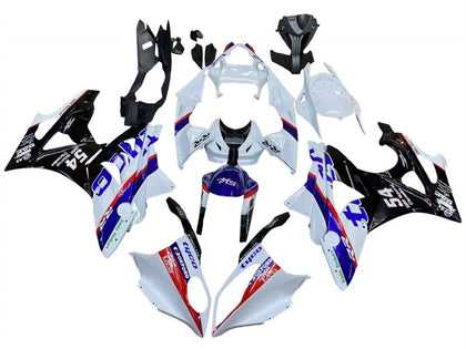 2009-2014 BMW S1000RR Blue White Black 54 Fairing Kit
