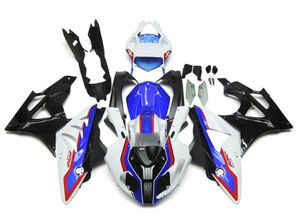 2009-2014 BMW S1000RR Blue White Red Fairing Kit