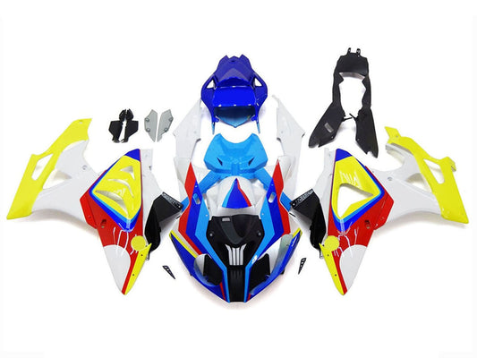 2009-2014 Blue Yellow Red BMW S1000RR Fairing Kit