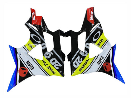 2009-2014 BMW S1000RR Blue Yellow Shark Vr 46 Fairing Kit