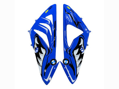 2009-2014 BMW S1000RR Blue Yellow Shark Vr 46 Fairing Kit