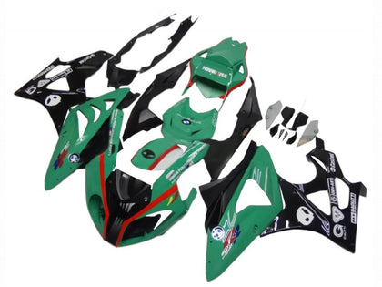 2009-2014 BMW S1000RR Green Red Black Fairing Kit