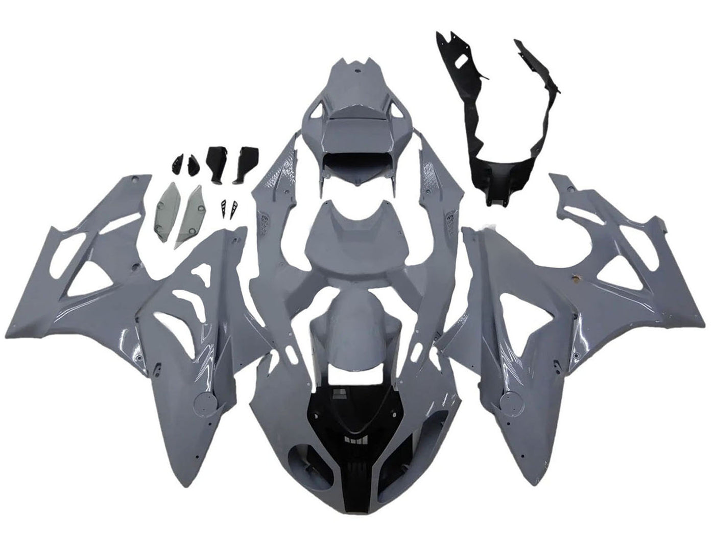 2009-2014 Nardo Grey BMW S1000RR Motorcycle Fairings， Purchase 2009-2014 Nardo Grey BMW S1000RR Motorcycle Fairings UK - UK