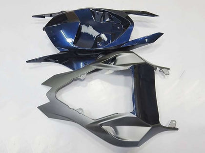 2009-2014 BMW S1000RR Gray Black Dark Blue Fairing Kit