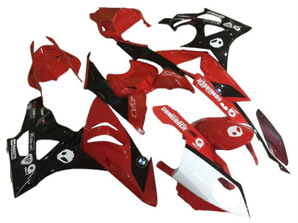 2009-2014 BMW S1000RR Red Black Fairing Kit