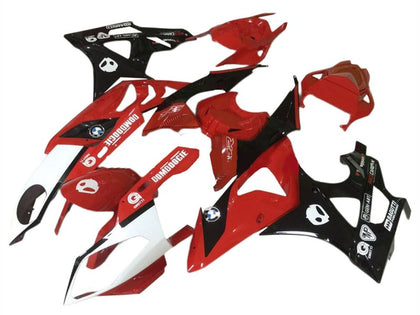 2009-2014 BMW S1000RR Red Black Fairing Kit