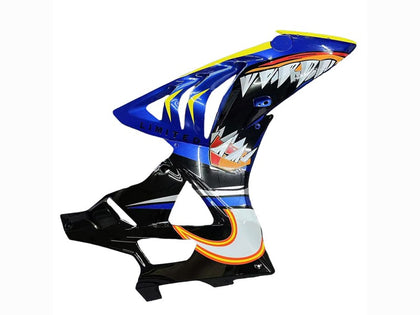 2009-2014 BMW S1000RR Red Blue Yellow Shark Fairing Kit