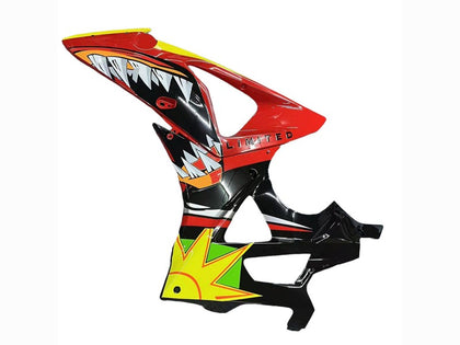 2009-2014 BMW S1000RR Red Blue Yellow Shark Fairing Kit