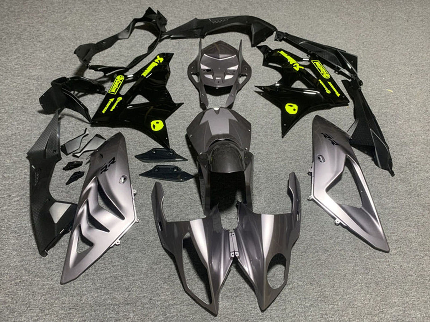 2009-2014 Grey Black Castrol BMW S1000RR Fairing Kit
