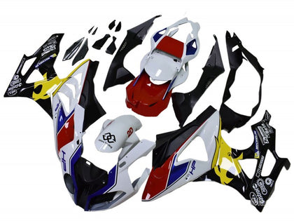 2009-2014 BMW S1000RR White Red Black Castrol Fairing Kit