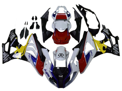 2009-2014 BMW S1000RR White Red Black Castrol Fairing Kit