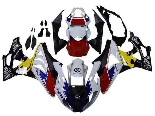 2009-2014 White Red Black Castrol BMW S1000RR Fairing Kit