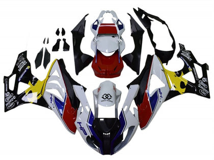 2009-2014 BMW S1000RR White Red Black Castrol Fairing Kit