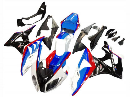2009-2014 BMW S1000RR White Blue Red Fairing Kit