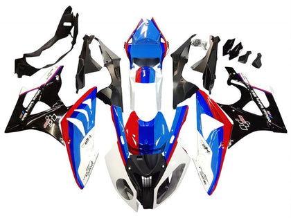 2009-2014 BMW S1000RR White Blue Red Fairing Kit