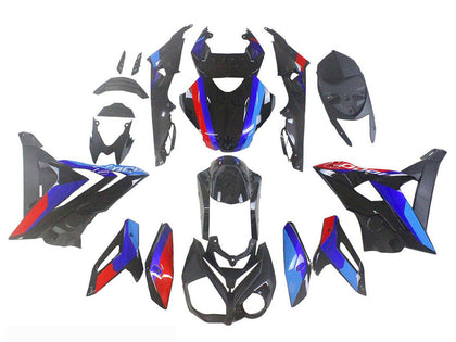 2014-2016 BMW S1000R Blue Red Black Fairing Kit
