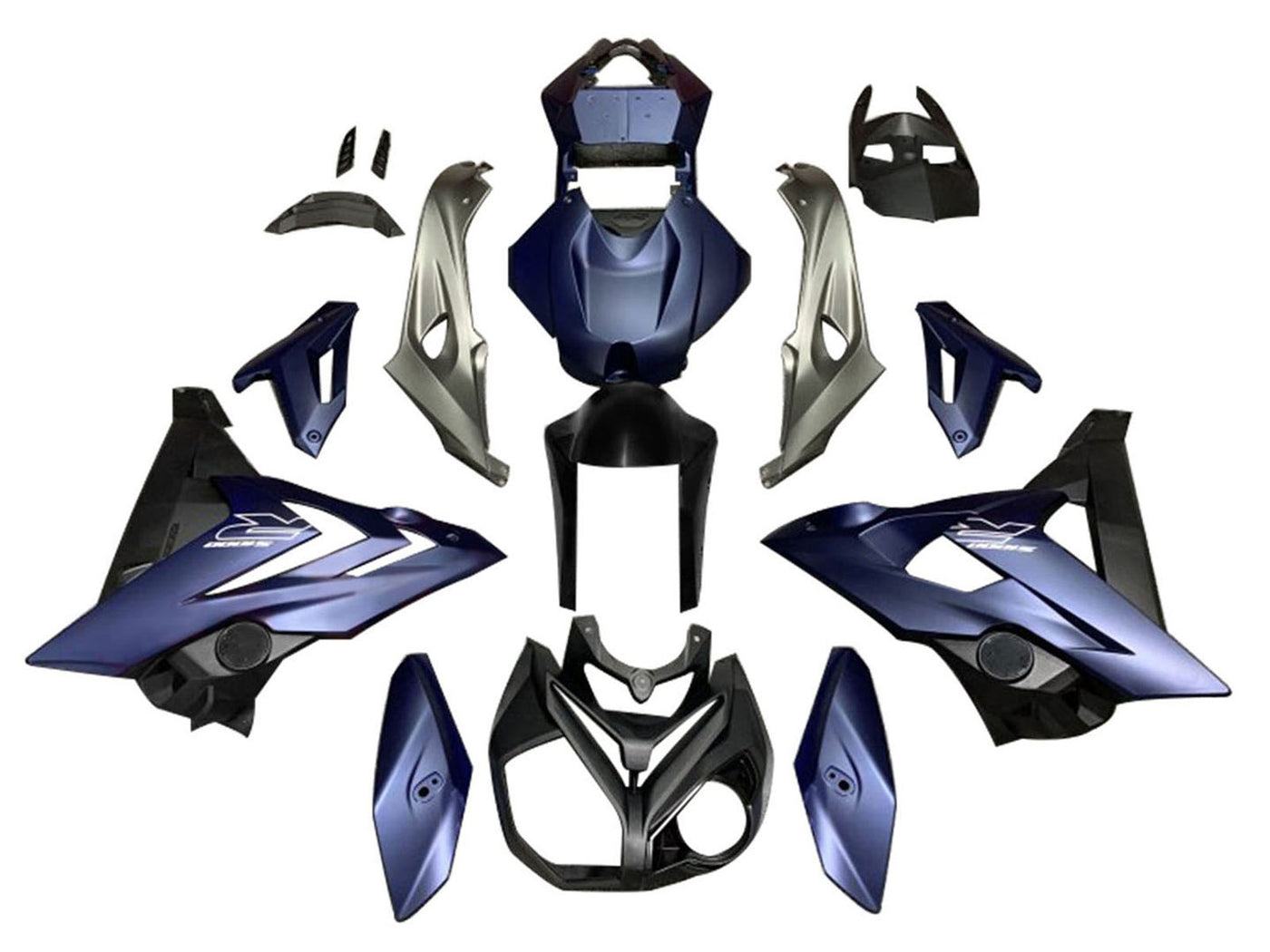2014-2016 Matte Dark Blue BMW S1000R Fairing Kit