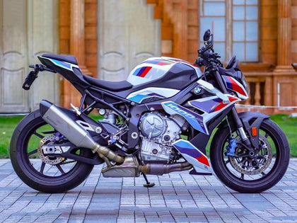 2021-2025 BMW S1000R White Light Dark Blue Red Fairing Kit