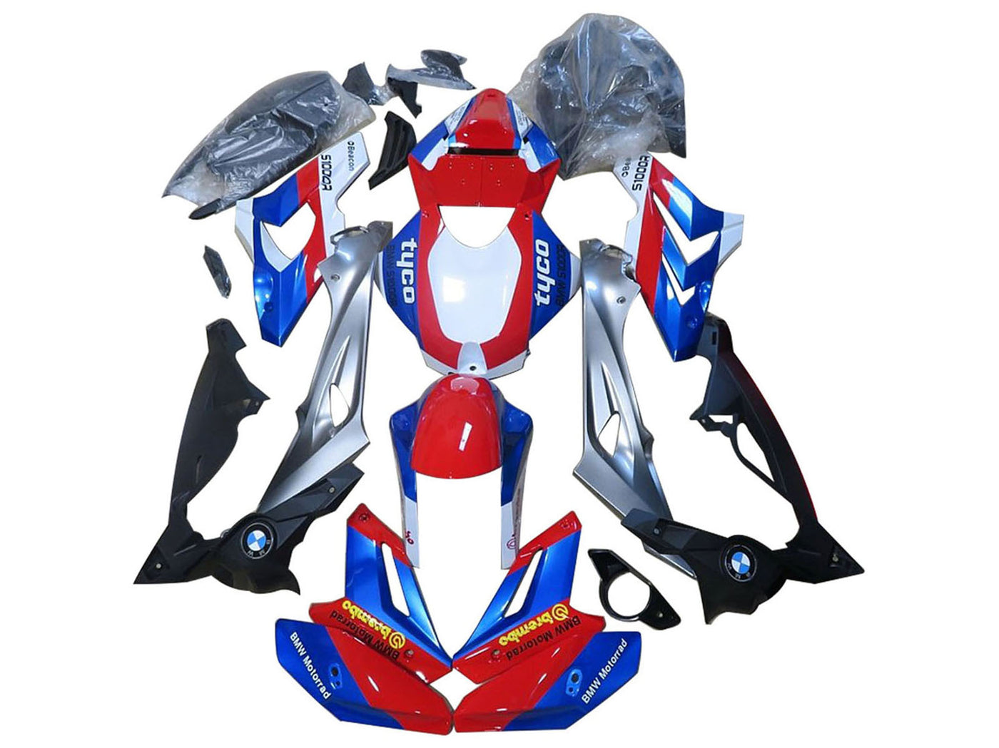 2014-2016 Red Blue BMW S1000R Motorcycle Fairings， Purchase 2014-2016 Red Blue BMW S1000R Motorcycle Fairings UK - UK