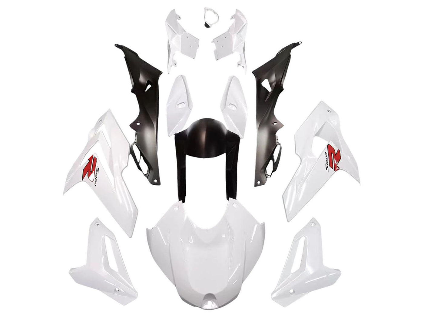 2014-2016 White BMW S1000R Motorcycle Fairings， Purchase 2014-2016 White BMW S1000R Motorcycle Fairings UK - UK