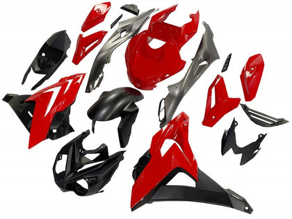 2014-2016 BMW S1000R Black Red Fairing Kit