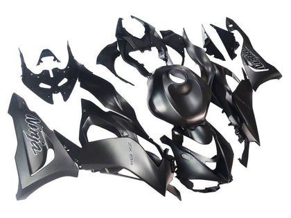 2023-2025 Kawasaki ZX-6R Matte Black Fairing Kit
