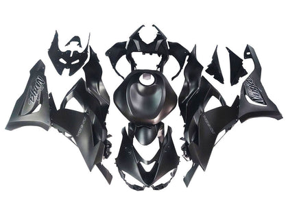 2023-2025 Kawasaki ZX-6R Matte Black Fairing Kit