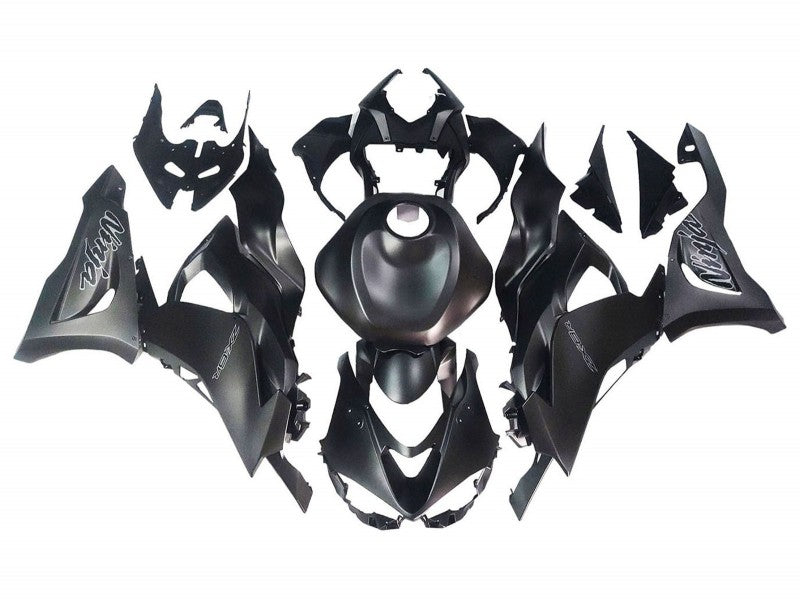 Purchase 2023-2025 Matte Black Kawasaki ZX6R Motorcycle Fairing UK