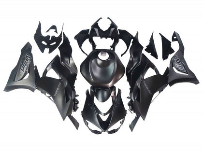 2023-2025 Kawasaki ZX-6R Matte Black Fairing Kit