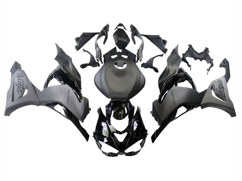 Purchase 2023-2025 Grey Ninja Kawasaki ZX6R Motorcycle Fairings UK