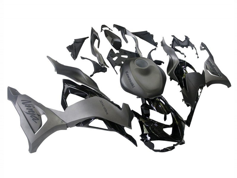 Purchase 2023-2025 Grey Ninja Kawasaki ZX6R Motorcycle Fairings UK