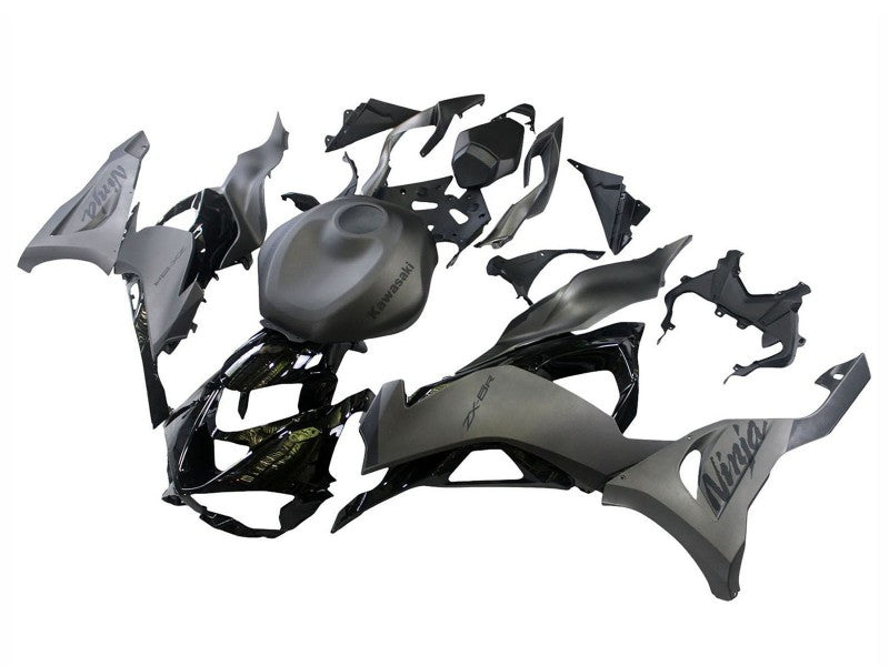 Purchase 2023-2025 Grey Ninja Kawasaki ZX6R Motorcycle Fairings UK