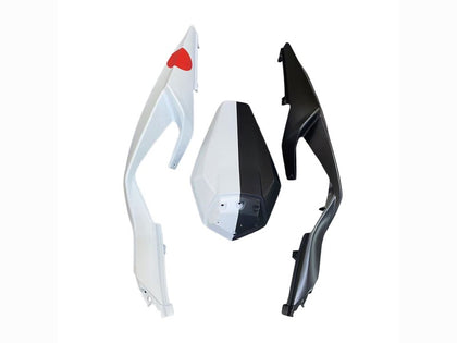 2023-2025 Kawasaki ZX-6R Black White with Flower Fairing Kit