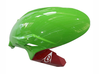 2023-2025 Kawasaki ZX-6R Black Green Red Ninja Dunlop Fairing Kit