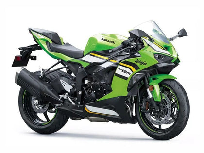2023-2025 Kawasaki ZX-6R Green White Black Fairing Kit