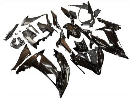 2017-2019 Kawasaki Ninja-650 Glossy Black EX650 Fairing Kit