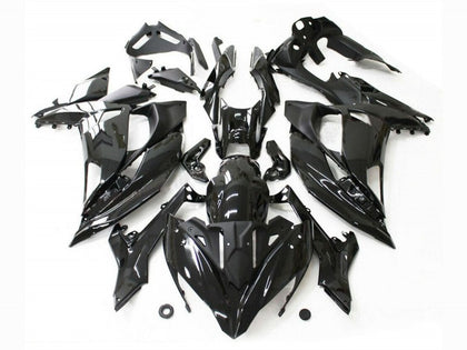2017-2019 Kawasaki Ninja-650 Glossy Black EX650 Fairing Kit