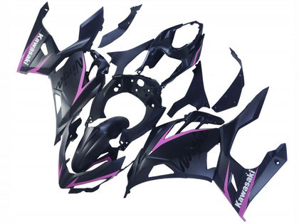 2018-2024 Kawasaki Ninja-400 Pink Line Black Ninja EX400 Fairing Kit