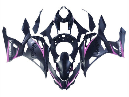 2018-2024 Kawasaki Ninja-400 Pink Line Black Ninja EX400 Fairing Kit