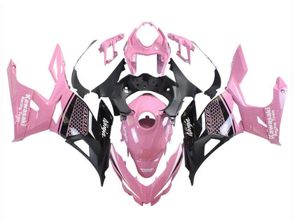 2018-2024 Kawasaki Ninja-400 Black Pink Ninja EX400 Fairing Kit
