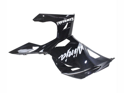 2018-2024 Kawasaki Ninja-400 Black with White Logo Ninja EX400 Fairing Kit