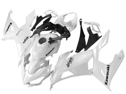 2018-2024 Kawasaki Ninja-400 Pearl White Ninja EX400 Fairing Kit