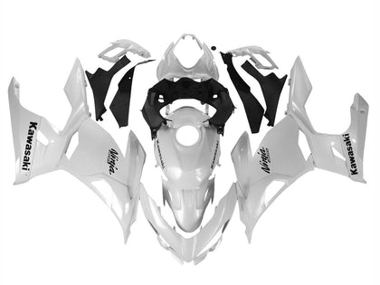 2018-2024 Kawasaki Ninja-400 Pearl White Ninja EX400 Fairing Kit