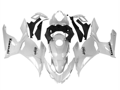 2018-2024 Kawasaki Ninja-400 Pearl White Ninja EX400 Fairing Kit