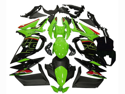 2020-2024 Kawasaki Ninja-650 Black Green Red EX650 Fairing Kit