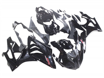 2009-2014 BMW S1000RR Glossy Black Matte Black Fairing Kit