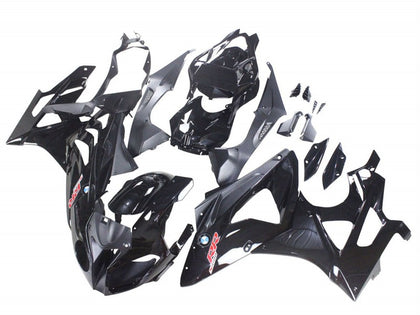 2009-2014 BMW S1000RR Glossy Black Matte Black Fairing Kit